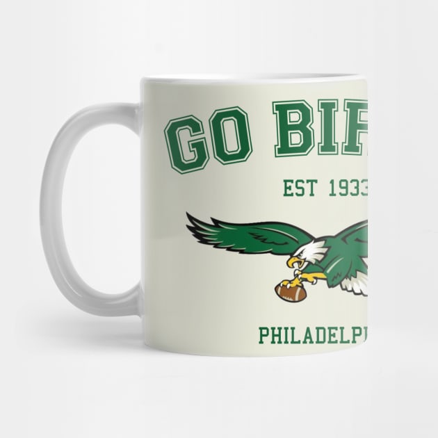 Go Birds Vintage by Curious Sausage